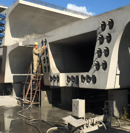 库伦压浆料施工流程及注意事项